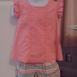 BNWOT* 2pc set baby Gap top+shorts